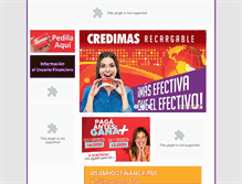 Tablet Screenshot of credimasonline.com